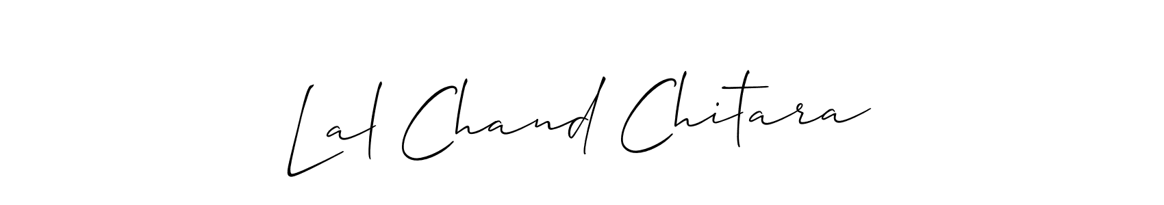 How to Draw Lal Chand Chitara signature style? Allison_Script is a latest design signature styles for name Lal Chand Chitara. Lal Chand Chitara signature style 2 images and pictures png