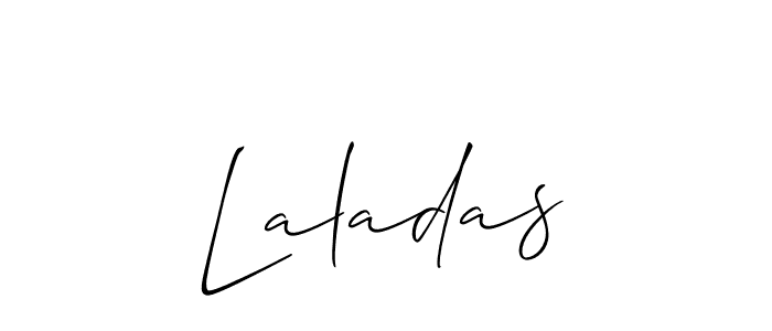 Make a short Laladas signature style. Manage your documents anywhere anytime using Allison_Script. Create and add eSignatures, submit forms, share and send files easily. Laladas signature style 2 images and pictures png