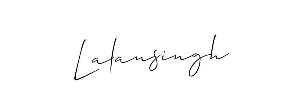 Also You can easily find your signature by using the search form. We will create Lalansingh name handwritten signature images for you free of cost using Allison_Script sign style. Lalansingh signature style 2 images and pictures png