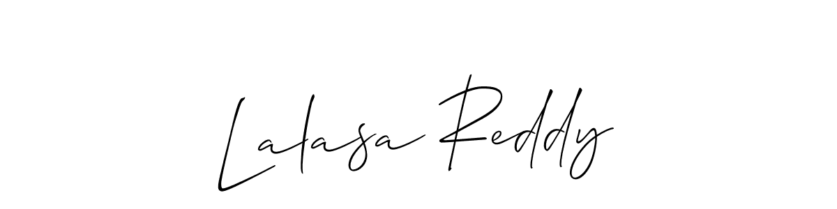 Once you've used our free online signature maker to create your best signature Allison_Script style, it's time to enjoy all of the benefits that Lalasa Reddy name signing documents. Lalasa Reddy signature style 2 images and pictures png