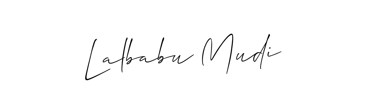 It looks lik you need a new signature style for name Lalbabu Mudi. Design unique handwritten (Allison_Script) signature with our free signature maker in just a few clicks. Lalbabu Mudi signature style 2 images and pictures png