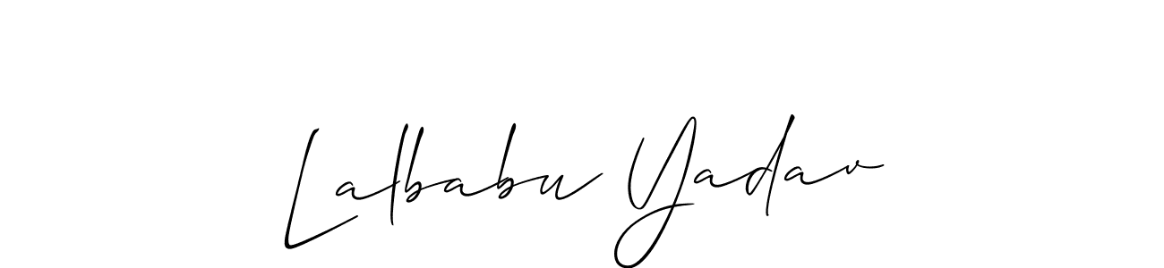 How to Draw Lalbabu Yadav signature style? Allison_Script is a latest design signature styles for name Lalbabu Yadav. Lalbabu Yadav signature style 2 images and pictures png