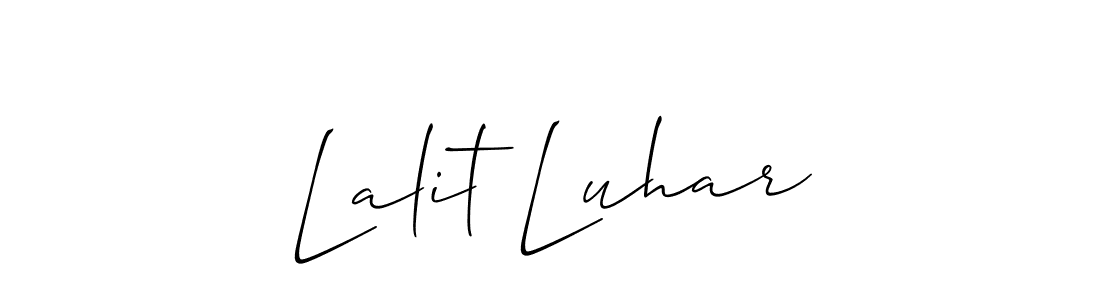 See photos of Lalit Luhar official signature by Spectra . Check more albums & portfolios. Read reviews & check more about Allison_Script font. Lalit Luhar signature style 2 images and pictures png