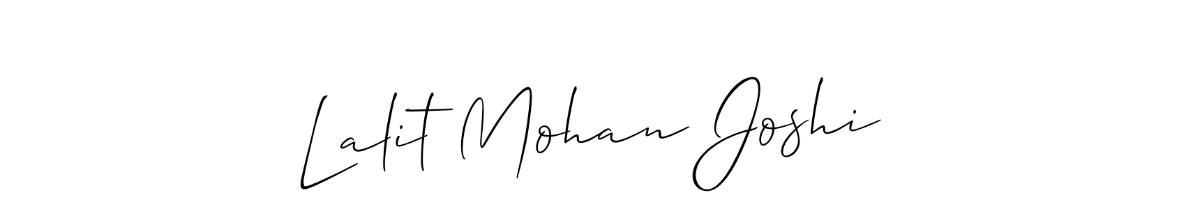 Best and Professional Signature Style for Lalit Mohan Joshi. Allison_Script Best Signature Style Collection. Lalit Mohan Joshi signature style 2 images and pictures png