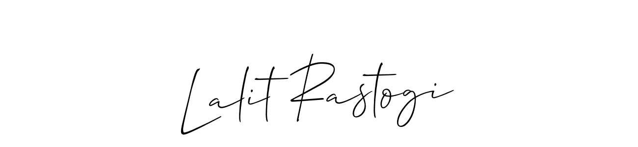You can use this online signature creator to create a handwritten signature for the name Lalit Rastogi. This is the best online autograph maker. Lalit Rastogi signature style 2 images and pictures png