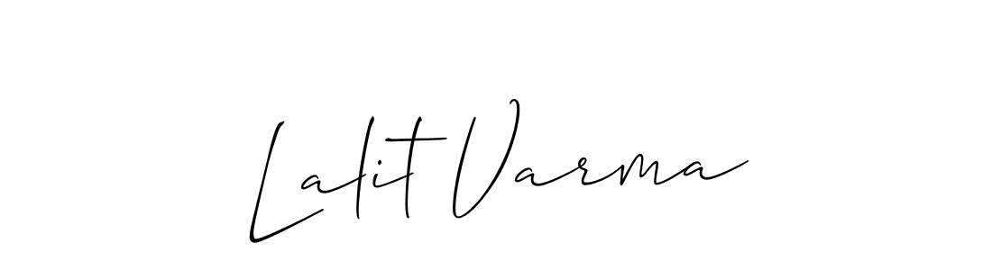 Best and Professional Signature Style for Lalit Varma. Allison_Script Best Signature Style Collection. Lalit Varma signature style 2 images and pictures png
