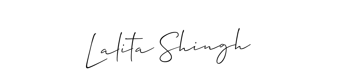 See photos of Lalita Shingh official signature by Spectra . Check more albums & portfolios. Read reviews & check more about Allison_Script font. Lalita Shingh signature style 2 images and pictures png