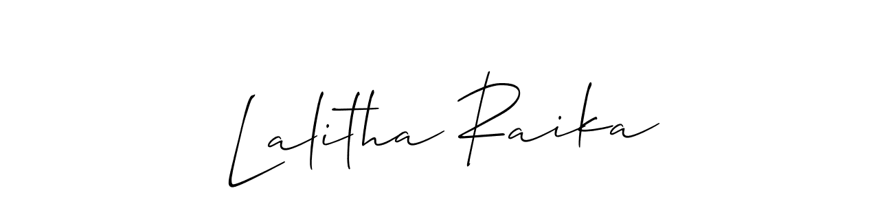 See photos of Lalitha Raika official signature by Spectra . Check more albums & portfolios. Read reviews & check more about Allison_Script font. Lalitha Raika signature style 2 images and pictures png