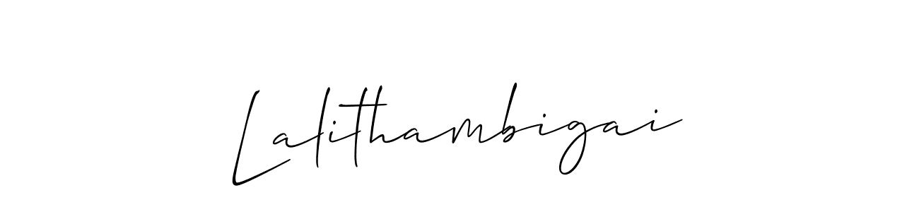 You can use this online signature creator to create a handwritten signature for the name Lalithambigai. This is the best online autograph maker. Lalithambigai signature style 2 images and pictures png