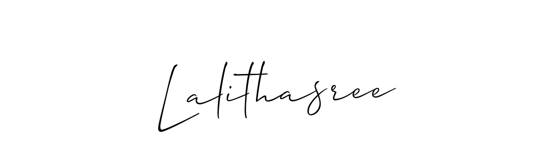 You can use this online signature creator to create a handwritten signature for the name Lalithasree. This is the best online autograph maker. Lalithasree signature style 2 images and pictures png