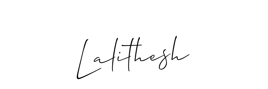 Best and Professional Signature Style for Lalithesh. Allison_Script Best Signature Style Collection. Lalithesh signature style 2 images and pictures png