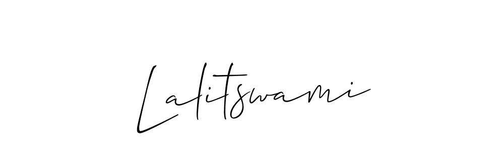 Check out images of Autograph of Lalitswami name. Actor Lalitswami Signature Style. Allison_Script is a professional sign style online. Lalitswami signature style 2 images and pictures png
