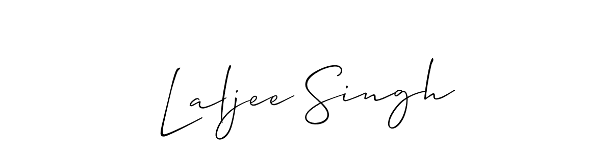 Once you've used our free online signature maker to create your best signature Allison_Script style, it's time to enjoy all of the benefits that Laljee Singh name signing documents. Laljee Singh signature style 2 images and pictures png