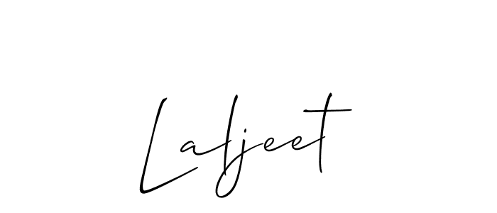 Make a beautiful signature design for name Laljeet. Use this online signature maker to create a handwritten signature for free. Laljeet signature style 2 images and pictures png