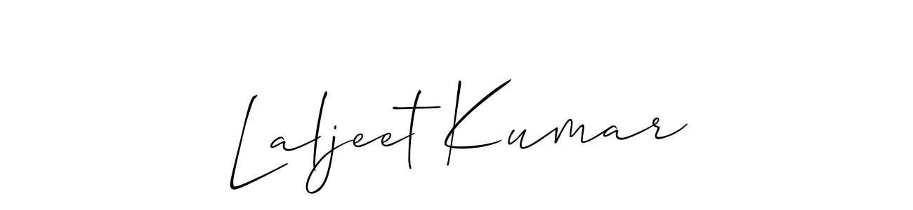 This is the best signature style for the Laljeet Kumar name. Also you like these signature font (Allison_Script). Mix name signature. Laljeet Kumar signature style 2 images and pictures png