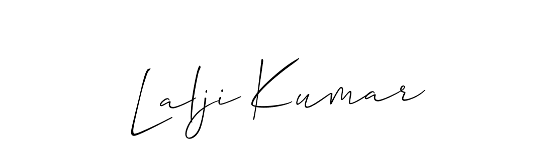 Best and Professional Signature Style for Lalji Kumar. Allison_Script Best Signature Style Collection. Lalji Kumar signature style 2 images and pictures png