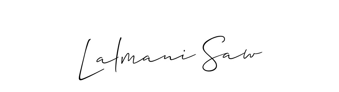 This is the best signature style for the Lalmani Saw name. Also you like these signature font (Allison_Script). Mix name signature. Lalmani Saw signature style 2 images and pictures png