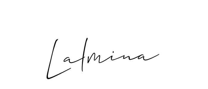 Here are the top 10 professional signature styles for the name Lalmina. These are the best autograph styles you can use for your name. Lalmina signature style 2 images and pictures png