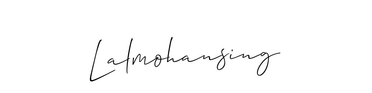 Make a short Lalmohansing signature style. Manage your documents anywhere anytime using Allison_Script. Create and add eSignatures, submit forms, share and send files easily. Lalmohansing signature style 2 images and pictures png