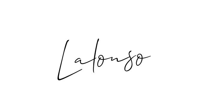 This is the best signature style for the Lalonso name. Also you like these signature font (Allison_Script). Mix name signature. Lalonso signature style 2 images and pictures png