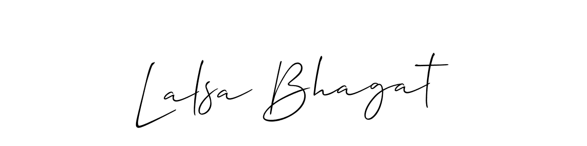 Check out images of Autograph of Lalsa Bhagat name. Actor Lalsa Bhagat Signature Style. Allison_Script is a professional sign style online. Lalsa Bhagat signature style 2 images and pictures png