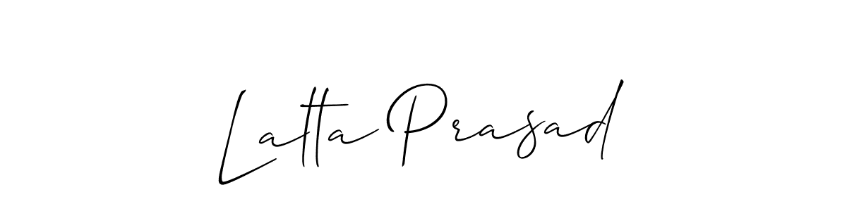 How to Draw Lalta Prasad signature style? Allison_Script is a latest design signature styles for name Lalta Prasad. Lalta Prasad signature style 2 images and pictures png