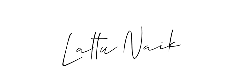 Make a short Laltu Naik signature style. Manage your documents anywhere anytime using Allison_Script. Create and add eSignatures, submit forms, share and send files easily. Laltu Naik signature style 2 images and pictures png