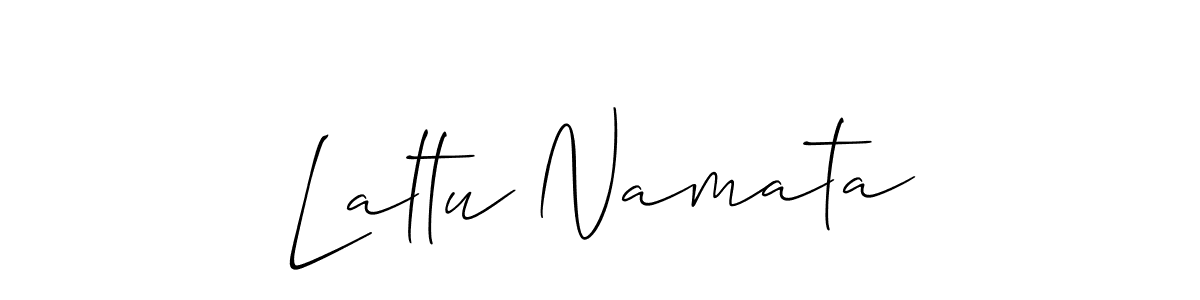 Once you've used our free online signature maker to create your best signature Allison_Script style, it's time to enjoy all of the benefits that Laltu Namata name signing documents. Laltu Namata signature style 2 images and pictures png