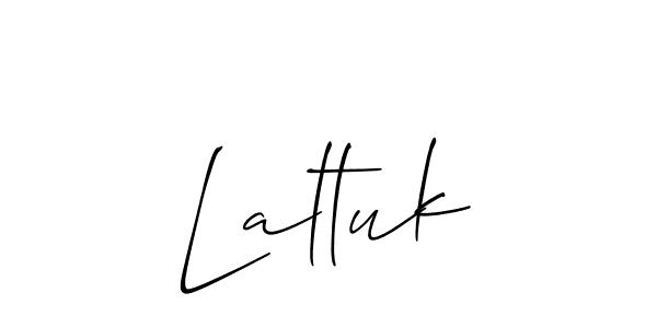 Here are the top 10 professional signature styles for the name Laltuk. These are the best autograph styles you can use for your name. Laltuk signature style 2 images and pictures png