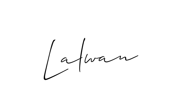 Best and Professional Signature Style for Lalwan. Allison_Script Best Signature Style Collection. Lalwan signature style 2 images and pictures png