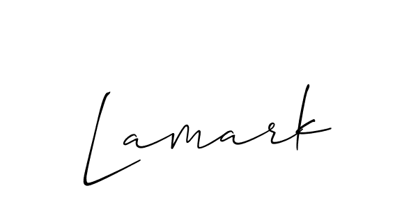 How to Draw Lamark signature style? Allison_Script is a latest design signature styles for name Lamark. Lamark signature style 2 images and pictures png