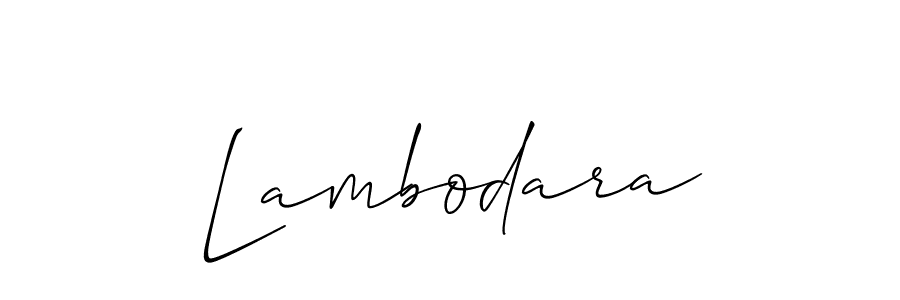 Similarly Allison_Script is the best handwritten signature design. Signature creator online .You can use it as an online autograph creator for name Lambodara. Lambodara signature style 2 images and pictures png