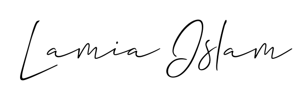 Get inspired by this graceful Allison_Script signature style for name Lamia Islam. Smooth loops and balanced proportions for everyday use. Lamia Islam signature style 2 images and pictures png