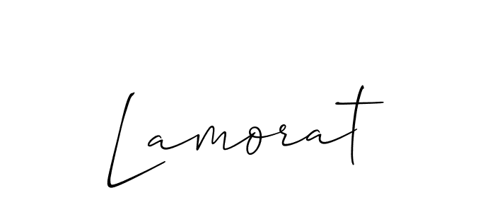 Also we have Lamorat name is the best signature style. Create professional handwritten signature collection using Allison_Script autograph style. Lamorat signature style 2 images and pictures png