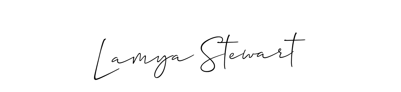 See photos of Lamya Stewart official signature by Spectra . Check more albums & portfolios. Read reviews & check more about Allison_Script font. Lamya Stewart signature style 2 images and pictures png