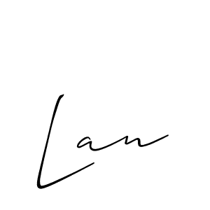 Also You can easily find your signature by using the search form. We will create Lan name handwritten signature images for you free of cost using Allison_Script sign style. Lan signature style 2 images and pictures png