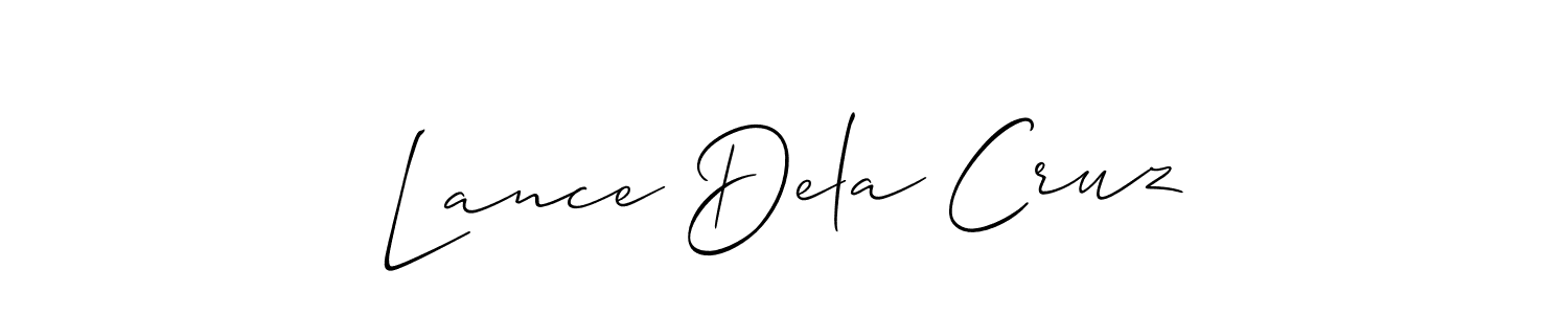 Once you've used our free online signature maker to create your best signature Allison_Script style, it's time to enjoy all of the benefits that Lance Dela Cruz name signing documents. Lance Dela Cruz signature style 2 images and pictures png