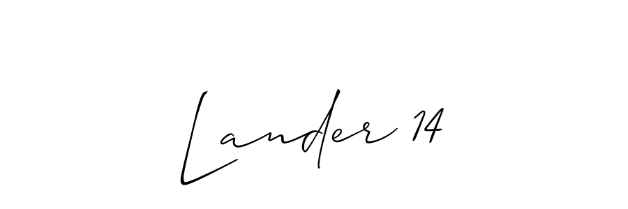 See photos of Lander 14 official signature by Spectra . Check more albums & portfolios. Read reviews & check more about Allison_Script font. Lander 14 signature style 2 images and pictures png