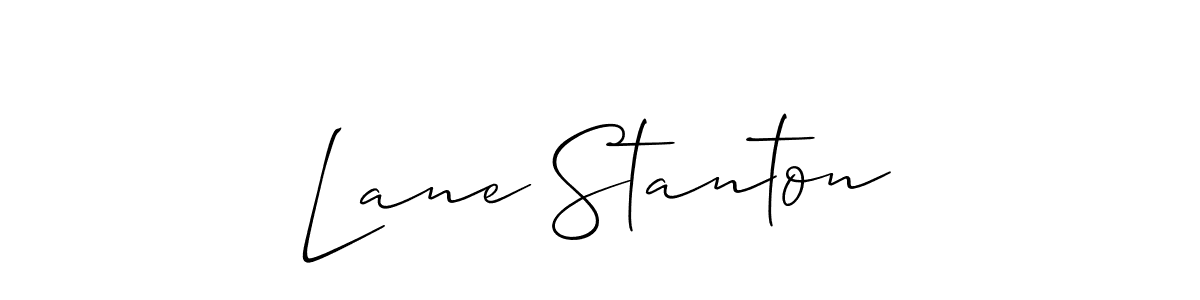 Also we have Lane Stanton name is the best signature style. Create professional handwritten signature collection using Allison_Script autograph style. Lane Stanton signature style 2 images and pictures png