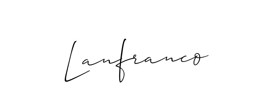 Also You can easily find your signature by using the search form. We will create Lanfranco name handwritten signature images for you free of cost using Allison_Script sign style. Lanfranco signature style 2 images and pictures png