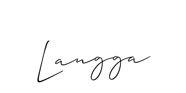 Check out images of Autograph of Langga name. Actor Langga Signature Style. Allison_Script is a professional sign style online. Langga signature style 2 images and pictures png