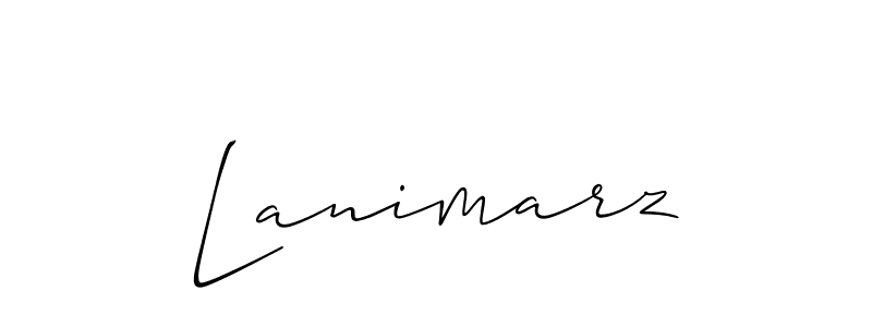 if you are searching for the best signature style for your name Lanimarz. so please give up your signature search. here we have designed multiple signature styles  using Allison_Script. Lanimarz signature style 2 images and pictures png