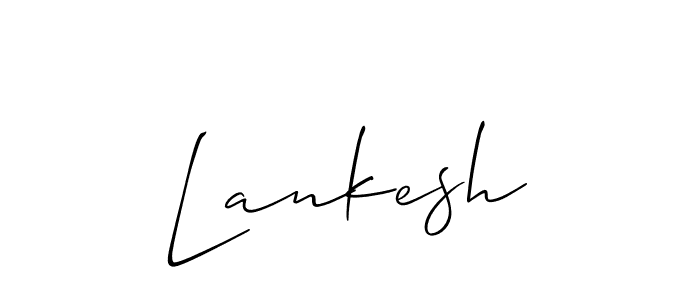 Here are the top 10 professional signature styles for the name Lankesh. These are the best autograph styles you can use for your name. Lankesh signature style 2 images and pictures png