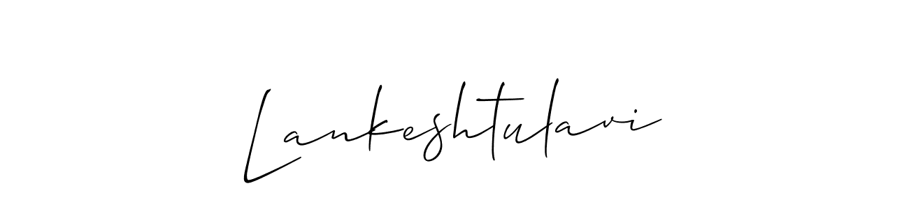 Here are the top 10 professional signature styles for the name Lankeshtulavi. These are the best autograph styles you can use for your name. Lankeshtulavi signature style 2 images and pictures png