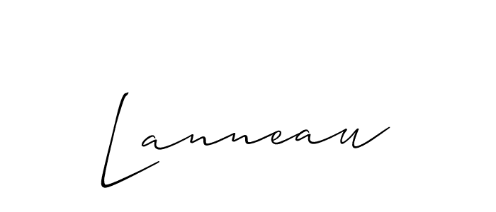 Similarly Allison_Script is the best handwritten signature design. Signature creator online .You can use it as an online autograph creator for name Lanneau. Lanneau signature style 2 images and pictures png