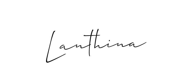 Check out images of Autograph of Lanthina name. Actor Lanthina Signature Style. Allison_Script is a professional sign style online. Lanthina signature style 2 images and pictures png