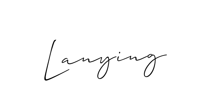 Check out images of Autograph of Lanying name. Actor Lanying Signature Style. Allison_Script is a professional sign style online. Lanying signature style 2 images and pictures png