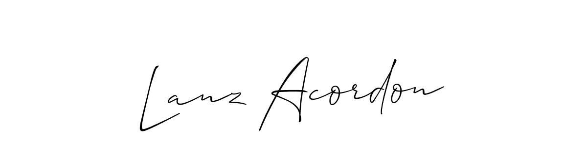 Here are the top 10 professional signature styles for the name Lanz Acordon. These are the best autograph styles you can use for your name. Lanz Acordon signature style 2 images and pictures png