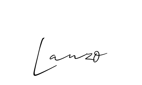 Also You can easily find your signature by using the search form. We will create Lanzo name handwritten signature images for you free of cost using Allison_Script sign style. Lanzo signature style 2 images and pictures png