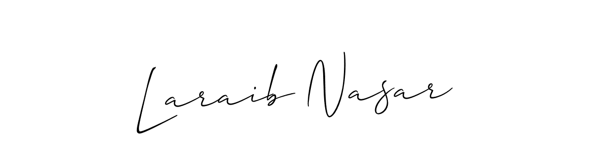 Make a beautiful signature design for name Laraib Nasar. Use this online signature maker to create a handwritten signature for free. Laraib Nasar signature style 2 images and pictures png